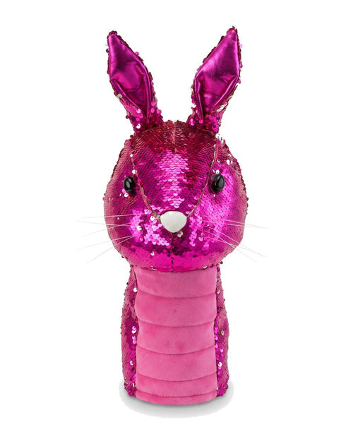 Pink Blush Bunny, face detail